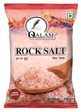 Qalam 200gm Rock Salt Powder, Packaging Type : Plastic Packet