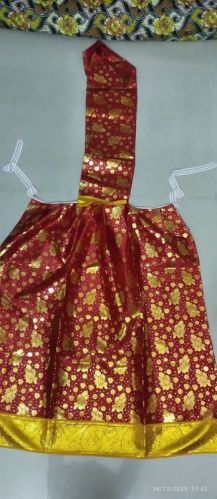 Printed Swamy Pavadai