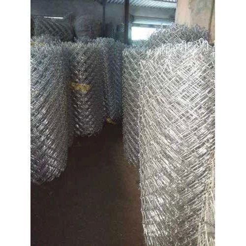 Silver Alluminium Agricultural Chain Link Fencing