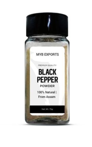 Natural Black Pepper Powder, For Spacies, Grade Standard : Food Grade