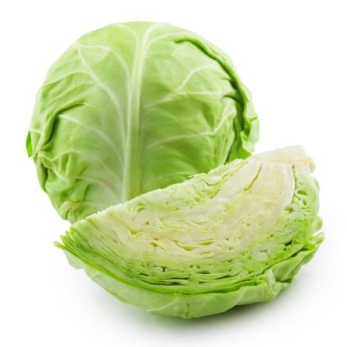 Green Natural Cabbage, For Cooking, Shelf Life : 5 Days