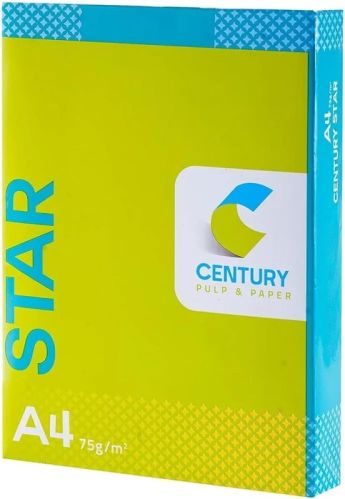 Wood Pulp Century Copier Paper A4 (210 mm x 297 mm)