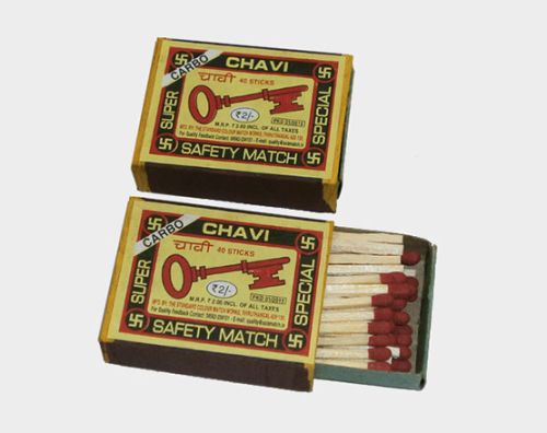 Black Safety Matches
