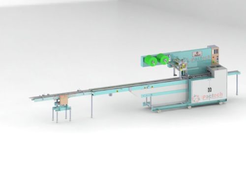 Electric Horizontal Flow Wrap Machine, Automation Grade : Automatic