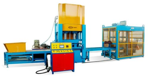 Fully Automatic Fly Ash Bricks Making Machine With Stacker