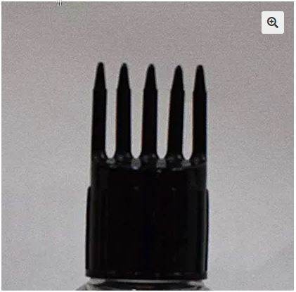 Plastic Comb Applicator Cap, Size : 19 Mm