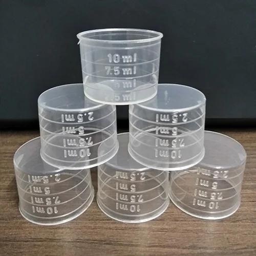 Round Transparent Plastic Measuring Cap