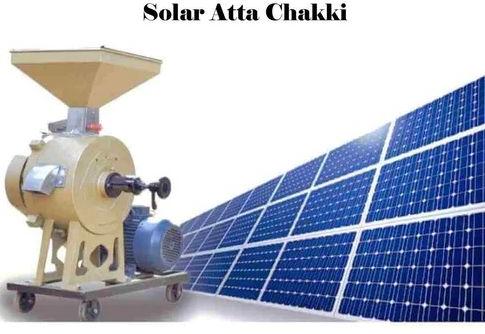 Solar Atta Chakki Machine, Capacity : 200 Kg/HR