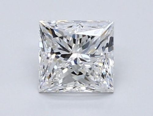 White Princess Cut Diamond, For Jewellery Use, Packaging Type : Velvet Box
