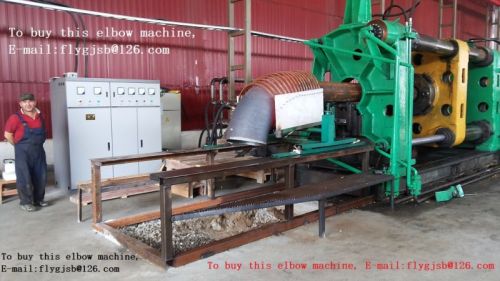 Carbon steel pipe Metal Elbow Machine OD 219-1020mm, Length : 8m