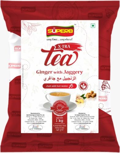 1Kg Superb X-Tra Jaggery Ginger Tea Premix