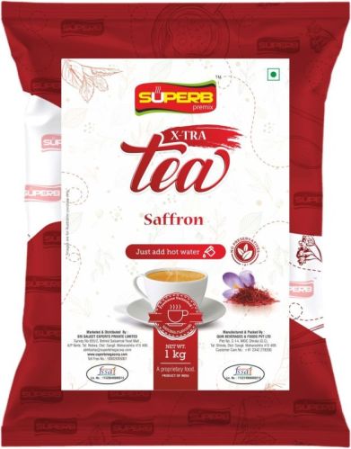 Saffron Tea Premix (1 Kg), Packaging Type : Pouch