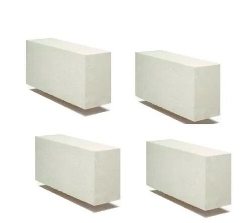 Rectangular Autoclaved Aerated Concrete Magicrete AAC Blocks, Color : Gray
