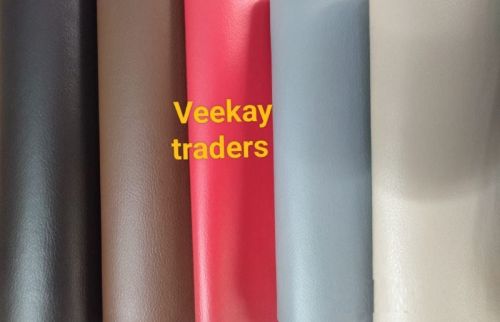 Veekay Traders Plain Rexine Fleece Fabric, For Chair, Sofa, Size : Multisizes