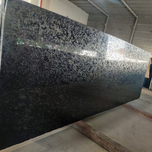 Rajasthan Black Lapatro Finish Granite Slabs, For Flooring, Hardscaping, Size : Multisizes
