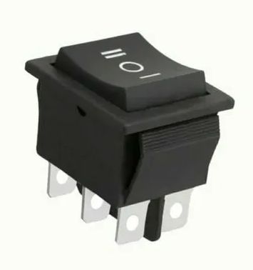 Plastic 50 Hz 6 Pin Rocker Switch, For Water Coolers, Table Fans, Electrical Products, Instruments, Medical Equipment