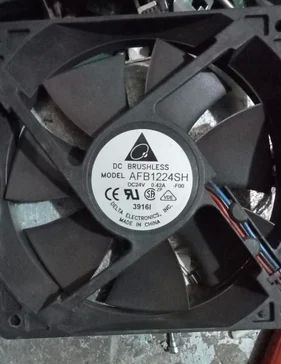 Black Electric Delta Electronics DC Brushless Fan, For Industrial, Blade Material : Plastic