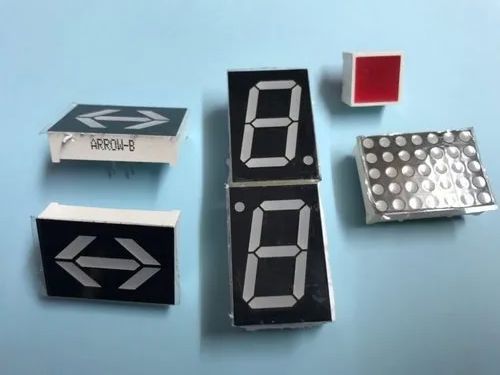 Red 50 Hz Seven Segment LED Display