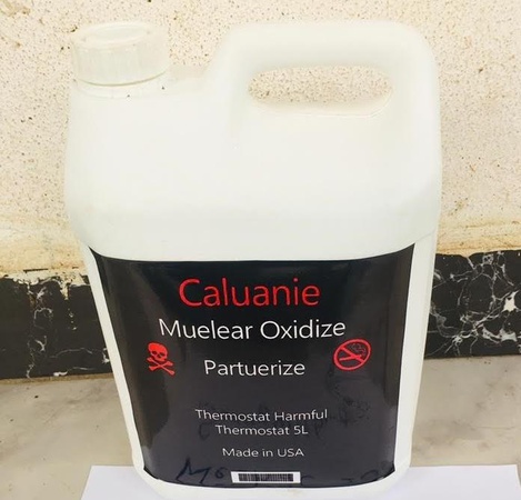 Caluanie muelear oxidize, Physical State : 100%