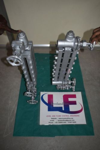 Toughened Glass Automatic Boiler Drum Level Gauge For Steam, Thermic Fluids