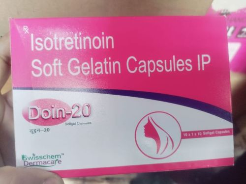 Isotretinoin, For Skin Care, Form : Capsule