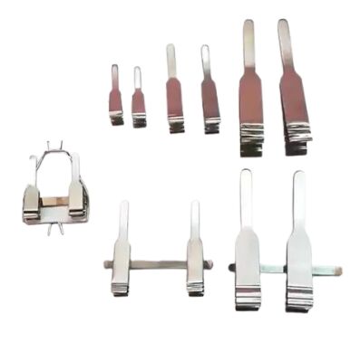 Stainless Steel Microvascular Clamps, For Surgical Use/ Hospital/ Clinic, Packaging Type : Packets/ Boxes