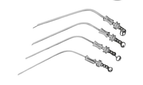 Stainless Steel Nasal Suction, For Surgical Use/ Hospital/ Clinic, Packaging Type : Packets/ Boxes