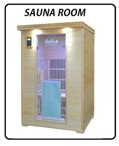 Automatic Electric 110V Infrared Sauna Room Cabin, For Salon, Spa, Technics : Conventional Heating