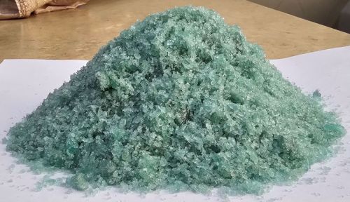 Light Green Granules Ferrous Sulphate Centrifuge Grade, For Clinical, Purity : 99.9%