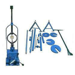 Electric Mild Steel Field CBR Test Apparatus