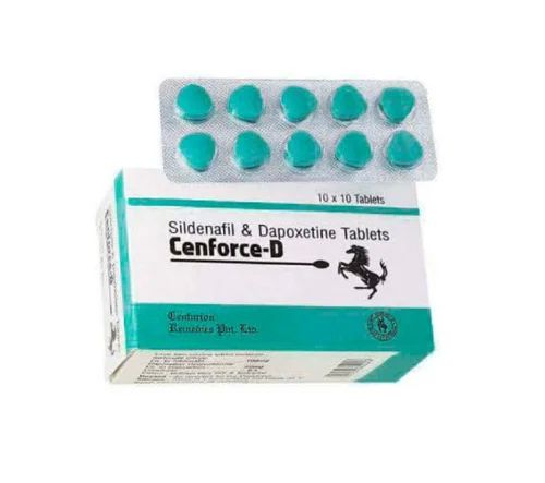 Cenforce-D Tablets, For Erectile Dysfunction, Packaging Type : Blister