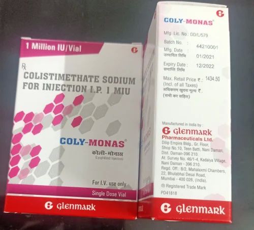 Coly Monas Injection, Packaging Type : Vial