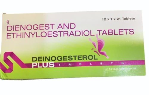 Deinogesterol Plus Tablets, Composition : Dienogest Ethinylestradiol