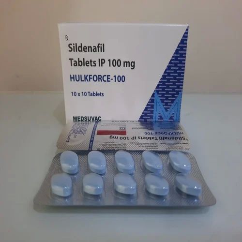 Hulkforce 100mg Tablets, Packaging Type : Blister