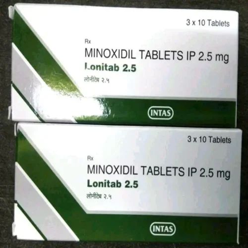 Lonitab 2.5mg Tablets, Packaging Type : Strips