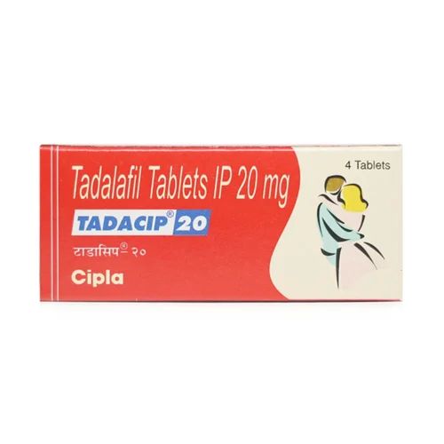 Tadacip 20mg Tablets, For Erectile Dysfunction, Medicine Type : Allopathic