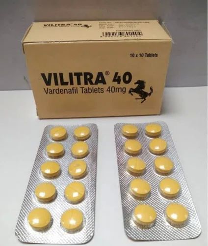 Vilitra 40mg Tablets, Medicine Type : Allopathic