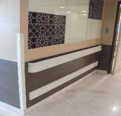 Aluminium Plain PVC Wall Guard, Brand Name : Siof