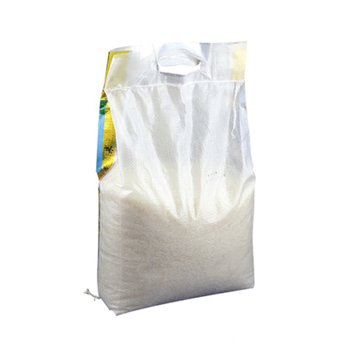 White Polypropylene Plain PP Rice Bag, For Vegetable Market, Feature : Recyclable