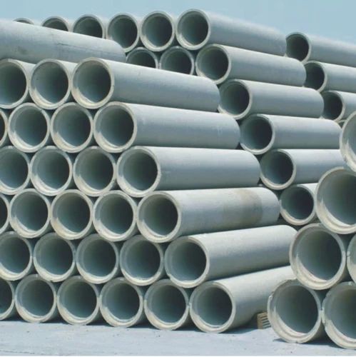 Grey Round RCC Hume Pipe, For Construction, Feature : Excellent Strength, Longer Life Span