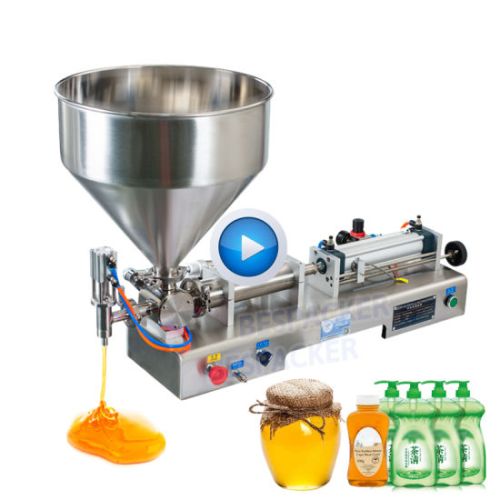 SIngle Head Piston Filler Juice Filling Machine