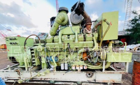 875 Kva KTA 38 Cummins Marine Genset