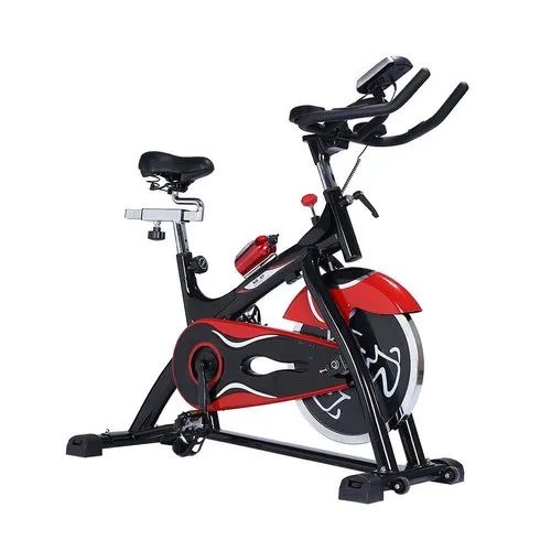Black Mild Steel Spin Exercise Bike, For Gym, Feature : Corrosion Proof, Durable, Easy To Place