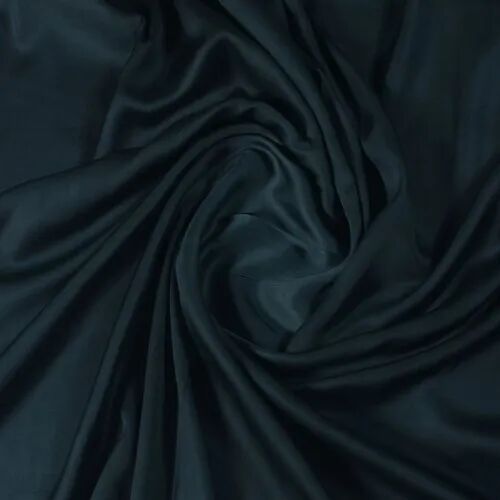 Green Plain Cotton Satin Fabric, For Making Garments