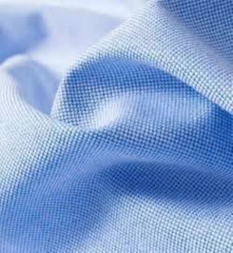 Blue Plain Oxford Fabric