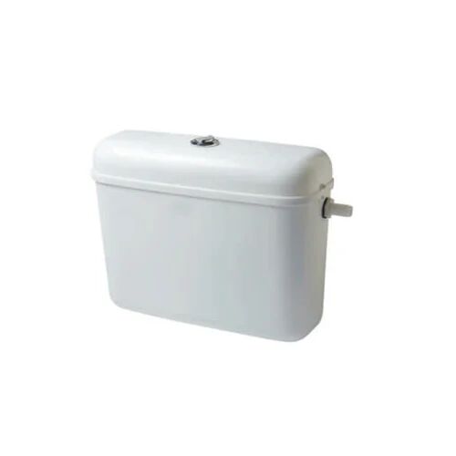 White Plastic Single Toilet Flush Tank, For Bathroom Etc, Capacity : 4-5 Ltr