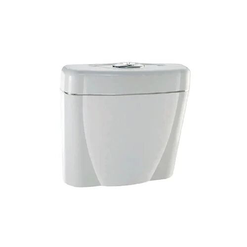 White Plastic SRV Toilet Flush Tank