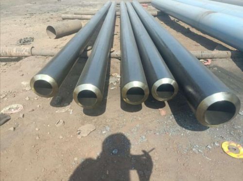 Polished Carbon Steel CS Pipes, Overall Weight : 40-50Kg