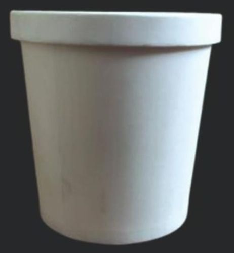 750 Ml Disposable White Paper Food Containers