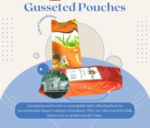 Printed Woven Laminated Gusseted Bags, For Vegetable Market, Industries, House Hold, Fruit Market